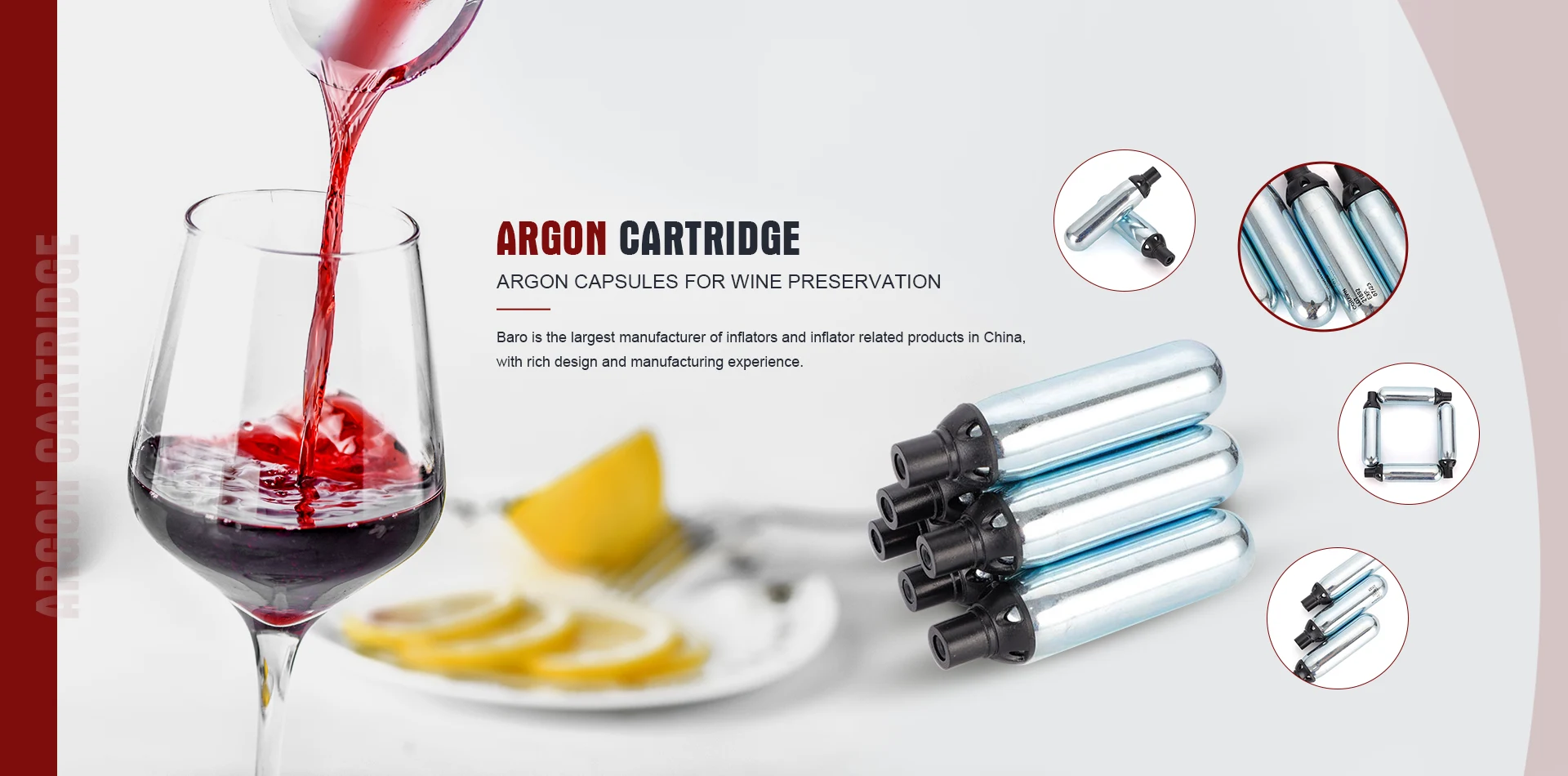 Argon Cartridge Supplier